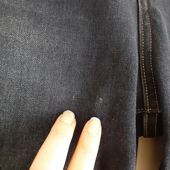 Soft Surroundings The Ultimate Denim Relaxed Straight Pull On Pants Womens MP - Picture 5 of 12